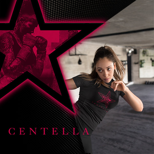 Centella "Spark Within" Tee — Black Vintage T-Shirt