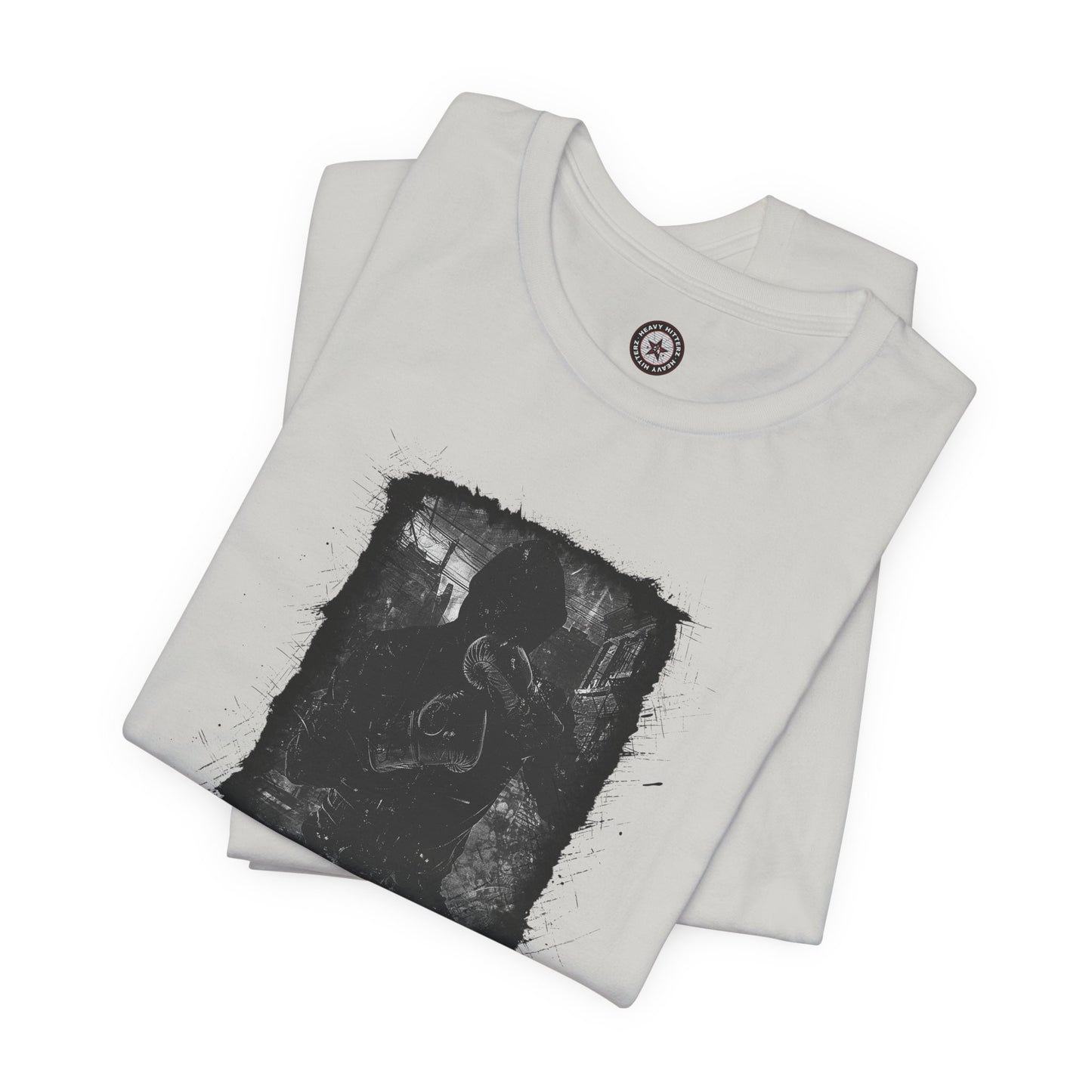 Never Fold Classic Tee — "Keep Pushin'" Graphic T-Shirt