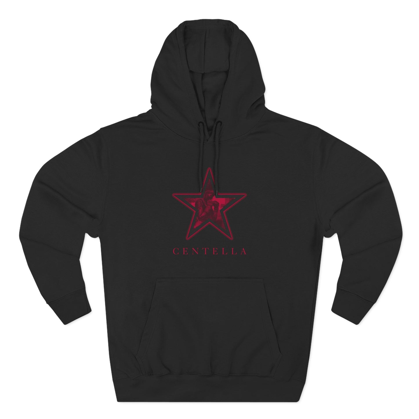 Centella "Spark Within" Hoodie — Black Fleece Pullover