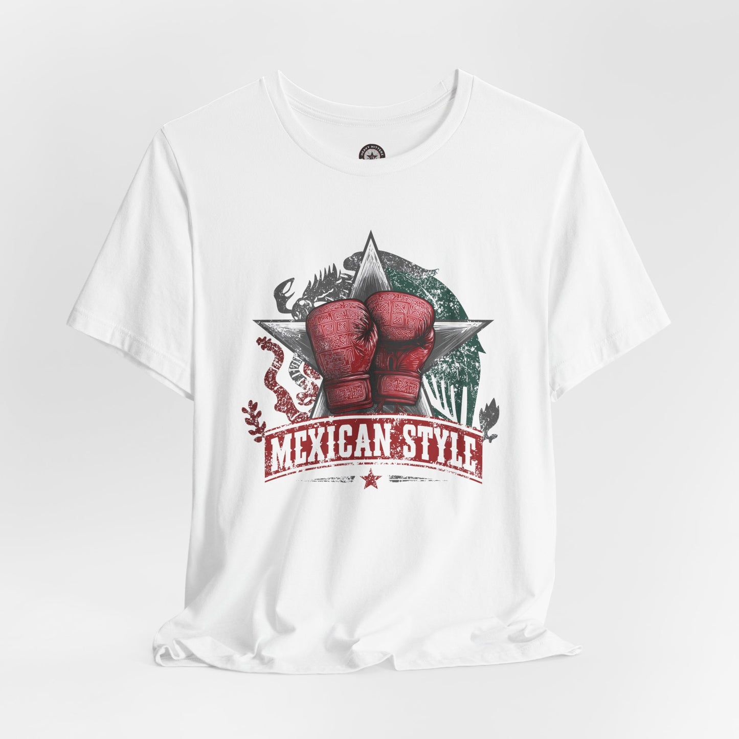 Mexican Style Boxing Tee — Vintage Boxing Gloves Graphic T-Shirt