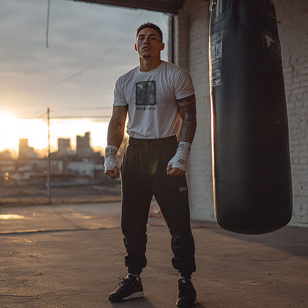 Never Fold Classic Tee — "Keep Pushin'" Graphic T-Shirt