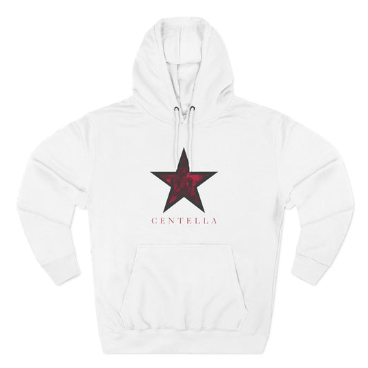 Centella "Spark Within" Hoodie — White Fleece Pullover