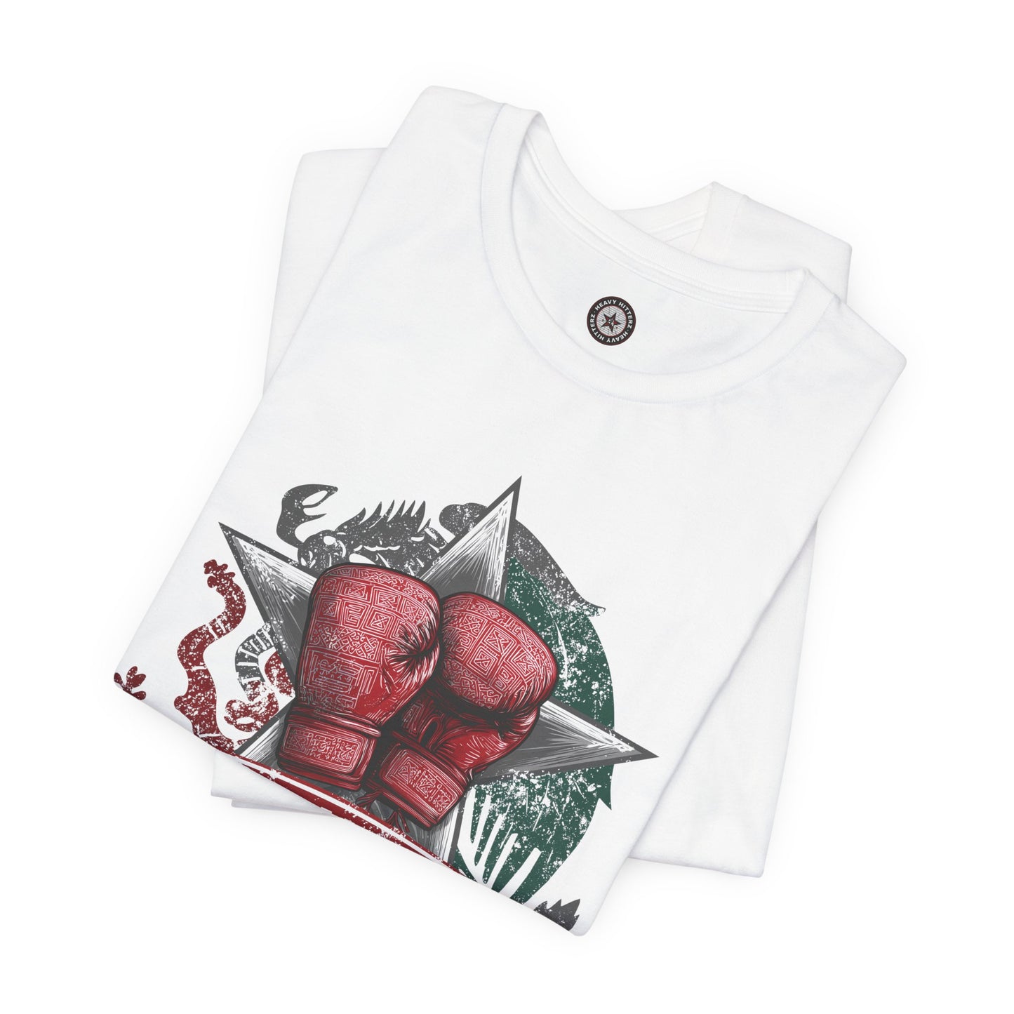 Mexican Style Boxing Tee — Vintage Boxing Gloves Graphic T-Shirt